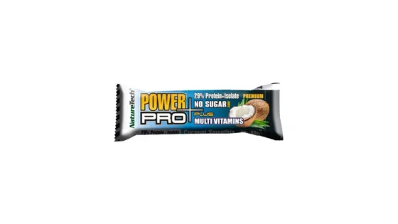 Naturetech Power Pro Μπάρα Πρωτεΐνης Coconut Smoothie Multi Vitamins 29% πρωτεΐνη 80g