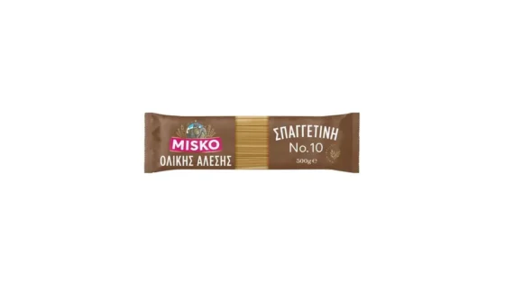 Misko Σπαγγετίνη No10 Ολικής Άλεσης 500g