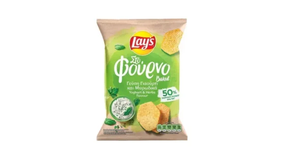 Lay’s Πατατάκια στο Φούρνο Γιαούρτι & Μυρωδικά 105g