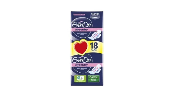 Everyday Hyperdry Σερβιέτες Super Ultra Plus Value Pack 18τεμ