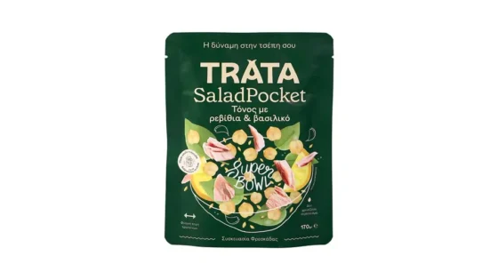Trata Salad Τόνος με Ρεβίθια & Βασιλικό Pocket 170g