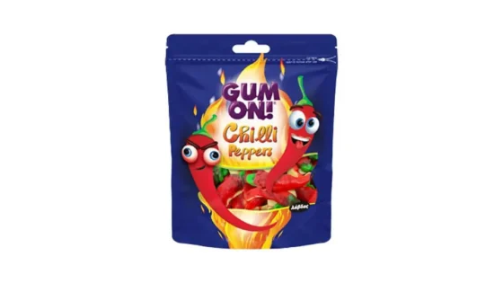 Λάβδας Gum On Καραμέλες Ζελεδάκια Chilli Peppers 80g