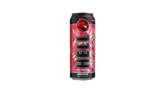 Hell Energy Drink Strawberry & Banana 500ml