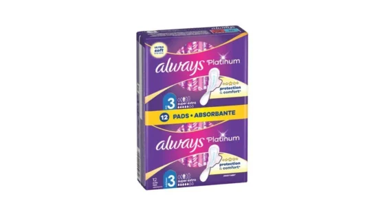 Always Platinum Σερβιέτες Ultra Night με Φτερά No3 12τεμ
