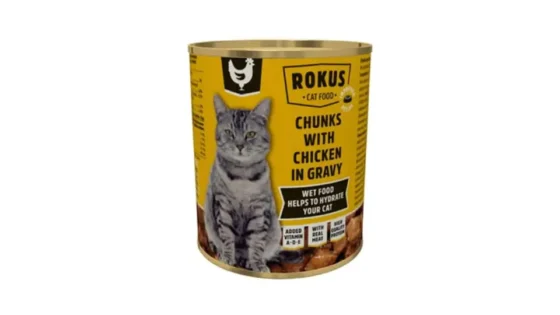 Rokus Υγρή Τροφή για Γάτες Κοτόπουλο 415g