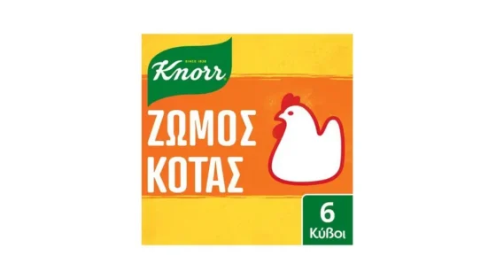 Knorr Ζωμός Κότας σε Κύβους 6τεμ 6x10g