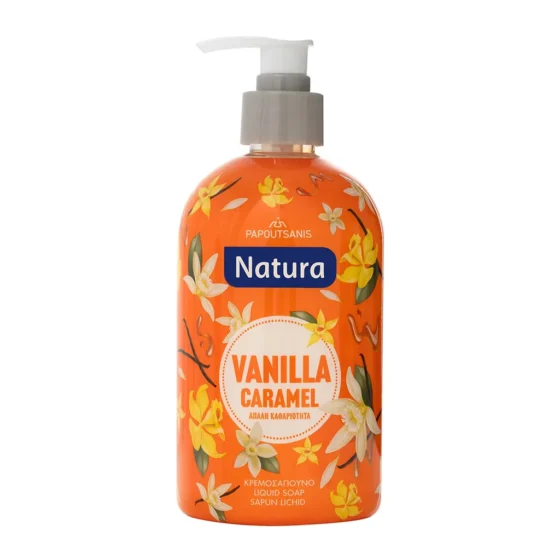 NATURA ΚΡΕΜΟΣΑΠΟΥΝΟ VANILLA CARAMEL 480GR