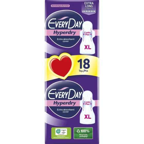 EVERY DAY HYPERDRY EXTRA LONG 18 TMX