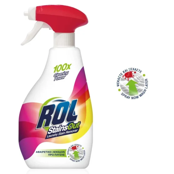 ROL STAINS OUT ΑΦΑΙΡΕΤΙΚΟ ΛΕΚΕΔΩΝ SPRAY 325ML
