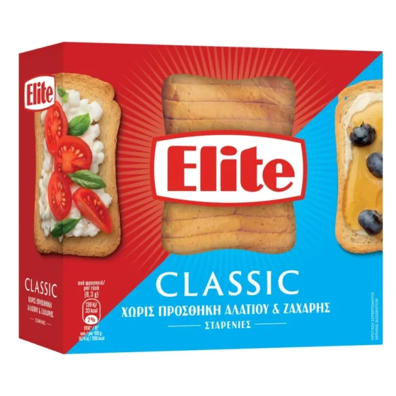 ELITE ΦΡΥΓΑΝΙΕΣ ΧΩΡΙΣ ΑΛΑΤΙ 250gr